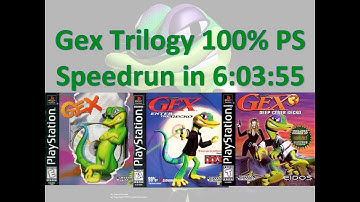 Gex Trilogy 6:03:55 100% PS Speedrun [WR]