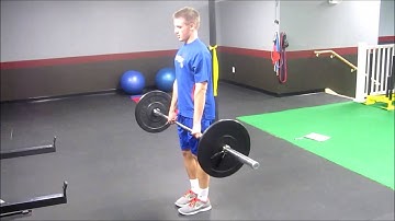 SPU Athlete File - Darden Livesay, Barbell SL RDL with Row