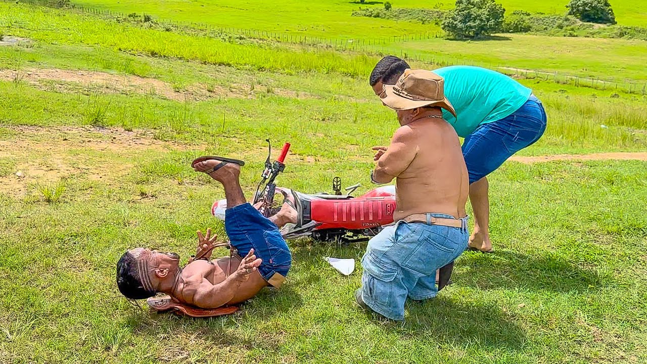 CHAGUINHA ROUBOU MINI MOTO DE PILILIU E SE DEU MAL | PILILIU DA RESENHA