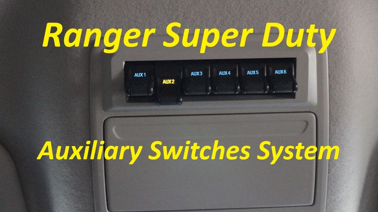 Bush Ranger Mouse Switch Ranger Super Duty - Auxiliary Switches - YouTube