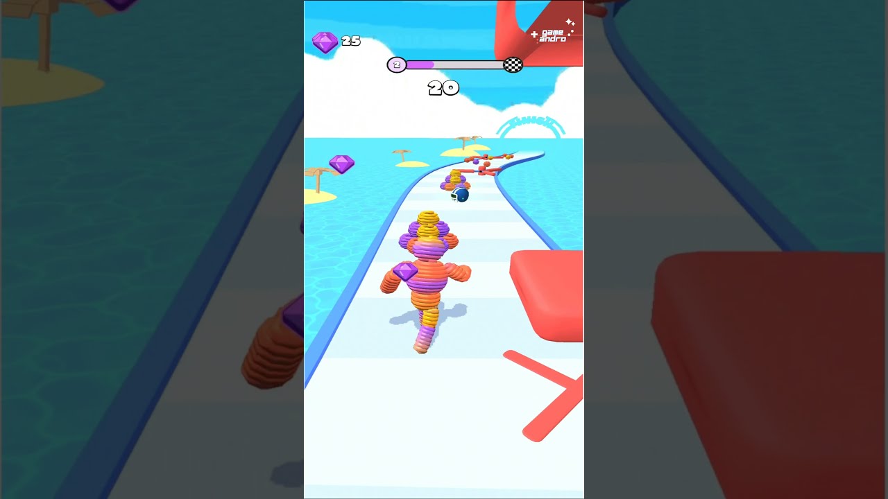 Rope-Man Run Gameplay Part 1 😬🧶