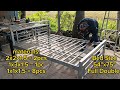 Detachable Bed making, Step by Step,, bed size 54"x75" full double
