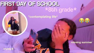 FIRST DAY OF SCHOOL GRWM *8th grade*