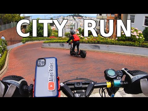 Currus Panther Electric Scooter Raw FPV | City Ride featuring The Goblin