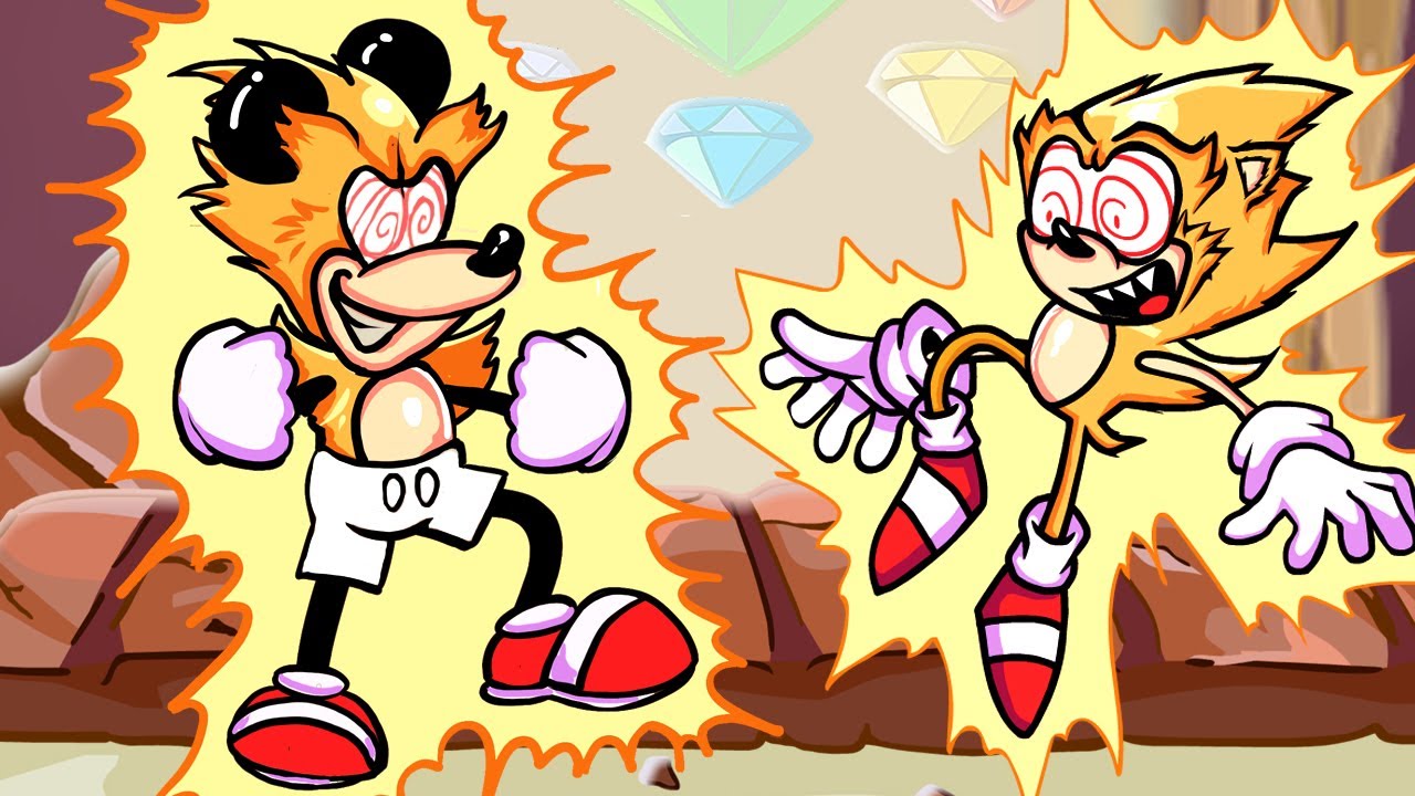 Sonic Mania: Super Sonic Vs. Fleetway Super Sonic MOD!  ✪ Super Sonic Vs.  Fleetway Super Sonic? :o :o :o É o MOD que fizeram no Sonic Mania. Assista  e veja que