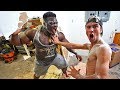 Bodybuilder destroys our house! Ft. Blessing Awodibu