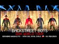 Backstreet boys  dna world tour 2023 show completo  fan experience via del mar chile