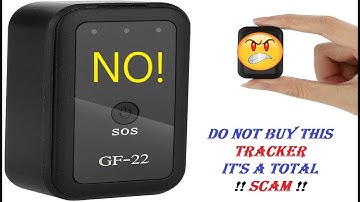 Avoid Being Scammed! -GF-22 Mini Motorcycle Tracker Is A Fraud!