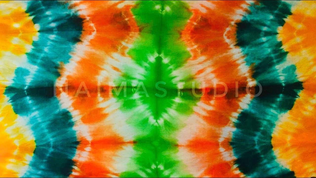 Scarf Dyeing DIY Tie Dye |  Creative Ideas | Tie & Dye Techniques