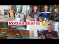 Rotina de sbado rosca cremosa ao leite rotina diria almoo fresquinho as meninas co