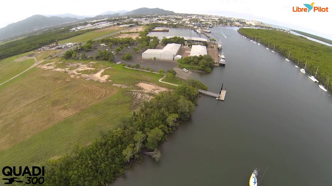 FPV Free Falling Trinity Inlet Cairns Queensland Quadcopter