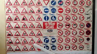 DRIVING LESSON 13  DVSA / DMV & NTSA TRAFFIC SIGNS & SIGNALS FOR EXAM STUDENTS