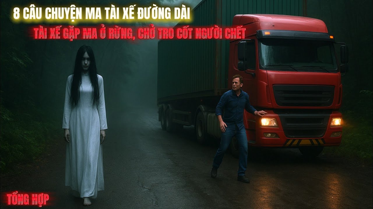 8 Câu Chuyện Ma Tài Xế Đường Dài - Tài Xế Gặp Ma Ở Rừng, Chở Tro Cốt Người Chết Kinh Dị 