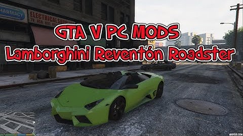 GTA V PC MODS Lamborghini Reventón Roadster