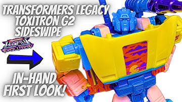 The Transformers Legacy Toxitron G2 Sideswipe That Everyone Talk About In 2023!