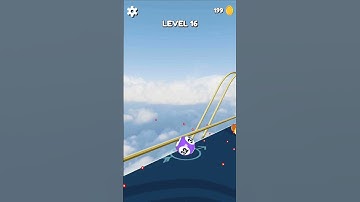 ROLLING DOUBLES LEVEL 16 🙃 #shorts #android #ios #gaming #gameplay #ballrun2048