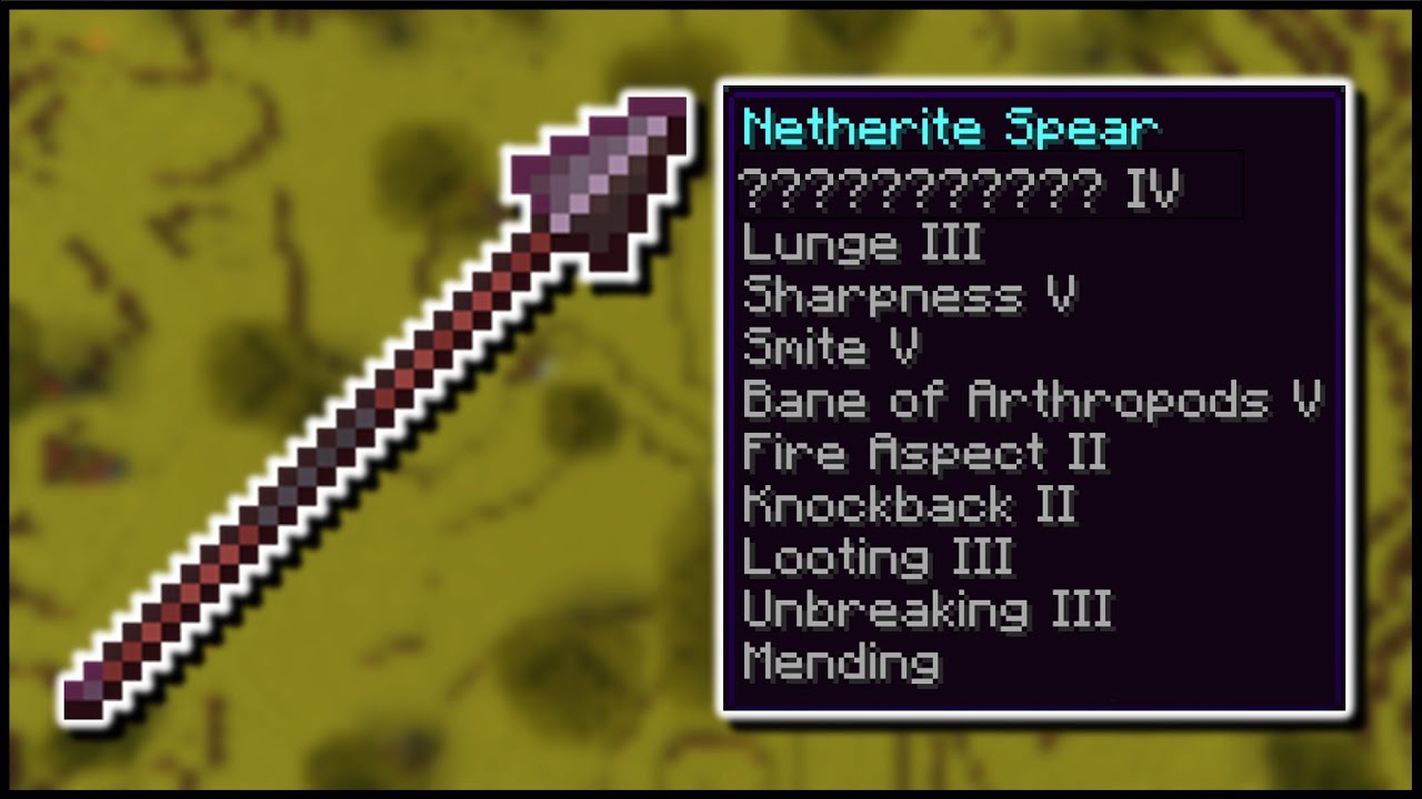 minecraft-all-spear-enchantments-mounts-of-mayhem-youtube