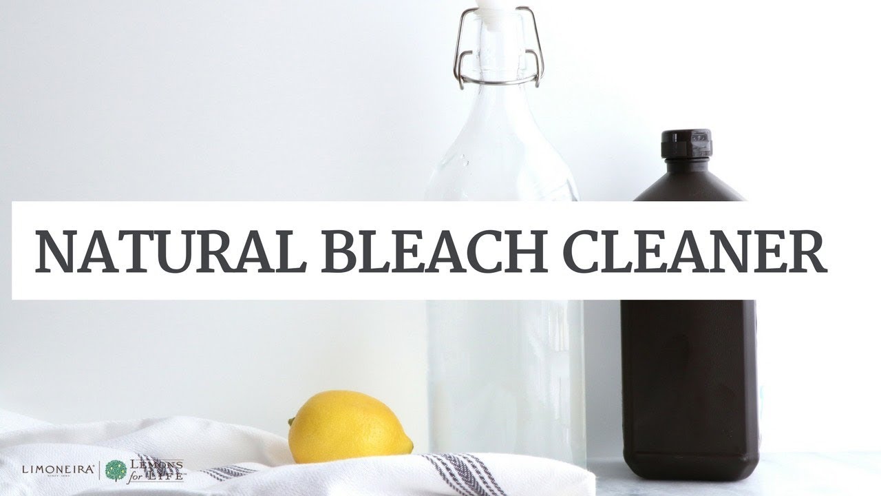 Natural Lemon "Bleach" Cleaner | DIY Cleaner | Limoneira