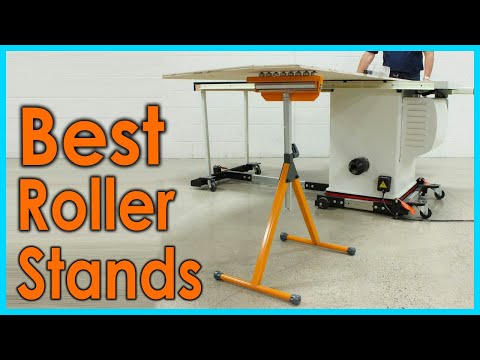 Make Adjustable Roller Stand (with readily available material s