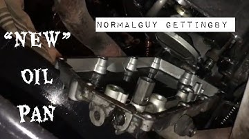 Kawasaki Ninja EX500/500R Cleaning/Replacing Busted Oil Pan  EP #2