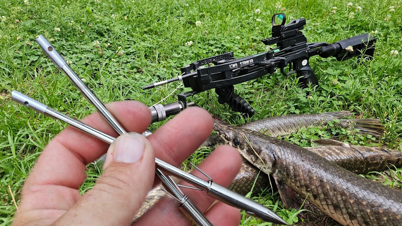 How to Make Metal Fishing Bolts for the Mini Striker Crossbows and look alike bows.