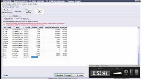 Cara Menggunakan Accurate Accounting ( UPB Sistem Informasi Akuntasi )