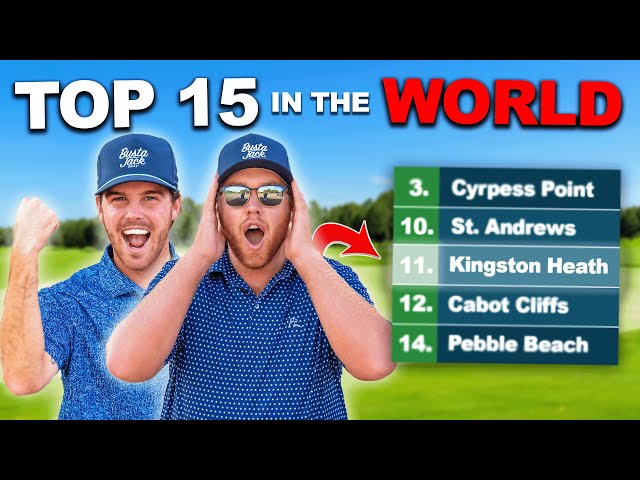 We Shot The Course Record At A Top 15 Course In The World class=