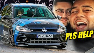 His FIRST SCARY Track Experience! VW Golf R // Nürburgring by Misha Charoudin 67,156 views 7 days ago 17 minutes