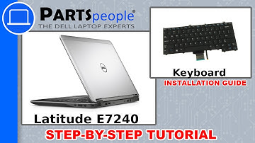 Dell Latitude E7240 Keyboard How-To Video Tutorial