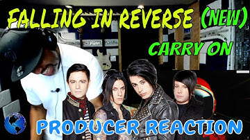 (NEW) Falling In Reverse   "Carry On" - Producer Reaction