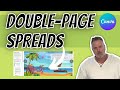 Page Bleed and Double Page Spreads for books in CANVA