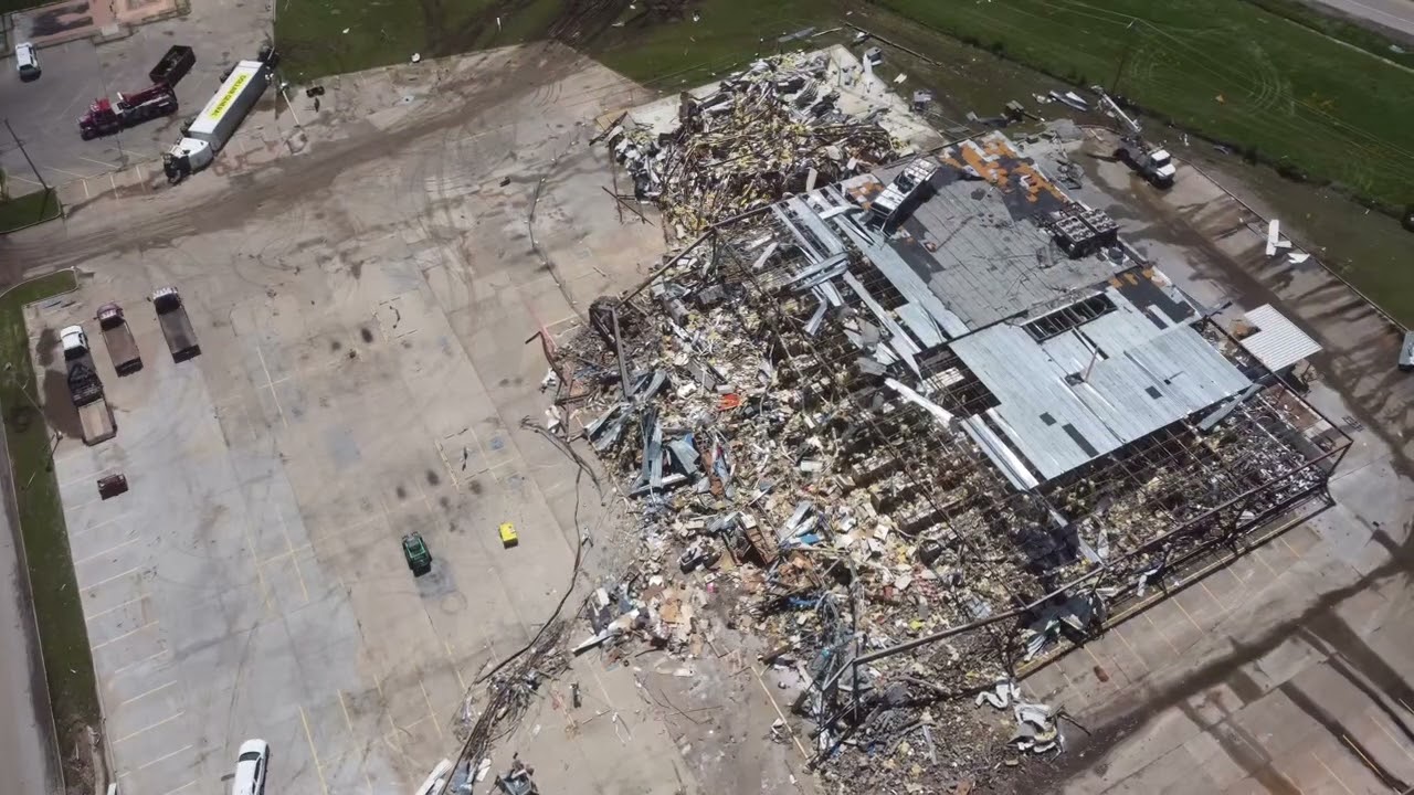 Southern Oklahoma Tornado Damage April 27, 2024