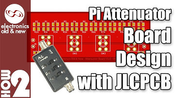 Pi Attenuator board design with JLCPCB
