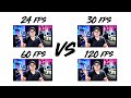 ⚪️Qué son los FPS?🎦 (Cuadros por Segundo) 24 fps vs 120fps