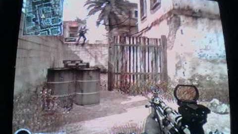 call of duty 4 messing around in private match