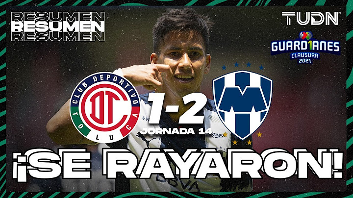 Highlights and goals | Toluca 1-2 Rayados | Guard1anes Tournament 2021 MX - J14 | TUDN
