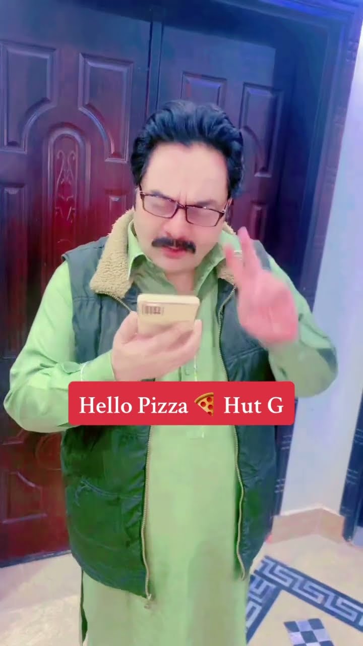 Hello Pizza ? Hut G #funny #comedy #tjpardesi#foryou