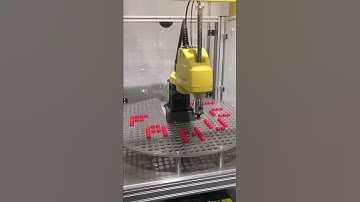 Fanuc Robot Working at Subcontractor Fair