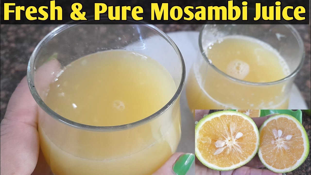 Mosambi Juice At Home Without juicer Or Mixer / Fresh,Pure & Healthy Juice Anytime 🍹No Sugar