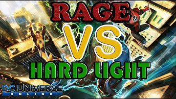 DCUO - RAGE DPS VS Hard Light DPS - Ranged Combos with Weapon Mastery - Part 15