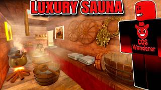 I Built a LUXURY Sauna in Dead Rails!