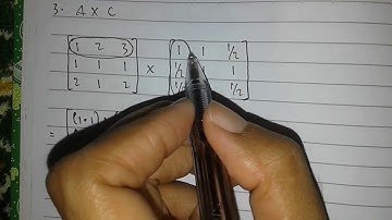 Operasi penjumlahan, pengurangan & perkalian Matriks di lengkapi penyelesaian menggunakan phyton