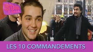 Les 10 commandements envahissent les rues de Paris ! - Stars à domicile