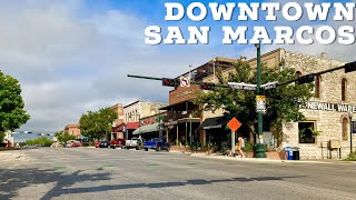 Downtown San Marcos || Walking Around San Marcos, Texas
