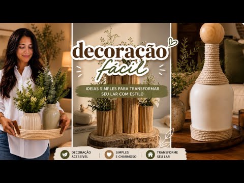 EASY AND AFFORDABLE DECOR | Sophisticated Ideas to Transform Your Home