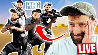 10,000 HOUR PLAYERS playing with NOOBS  // PUBG Console LIVE