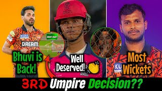 3rd Umpire Decision | Bhivi is Back | Natarajan Purple Cap? | Well Deserved Jaiswal • Night King