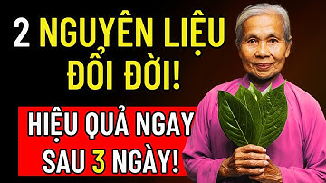 TUYỆT CHIÊU 4 THẾ HỆ: LÁ LỐT + DẦU DỪA - DỨT ĐAU LƯNG MÃN TÍNH TỨC THÌ!