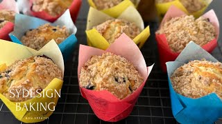The BEST Blueberry Muffins⭐️