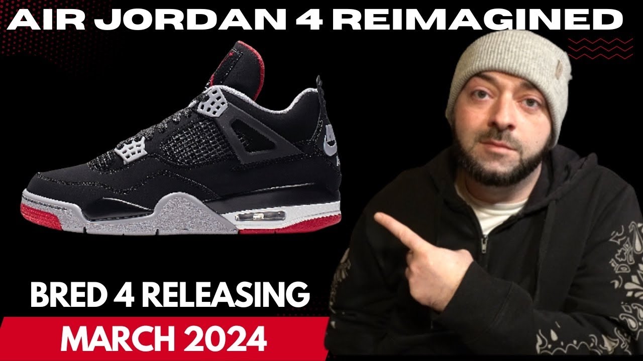 Air Jordan 4 Bred Reimagined - Release in March 2024?